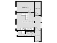 Helle 2-Zimmer-Wohnung mit mit luxuriöser Einbauküche in gepflegtem Mehrfamilienhaus | 1A Lage - Nürnberg