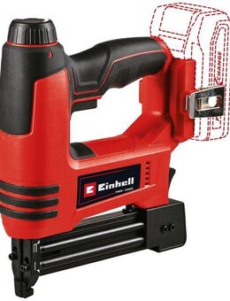 Einhell Nagler TE-CN 18 Li - Solo, 3-tlg., 2 in 1, Akku-Nagler und Tacker, ohne Akku