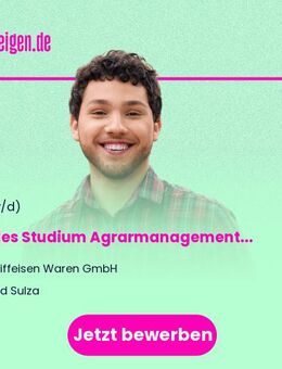 Duales Studium Agrarmanagement (m/w/d) Region Weimar - Kassel