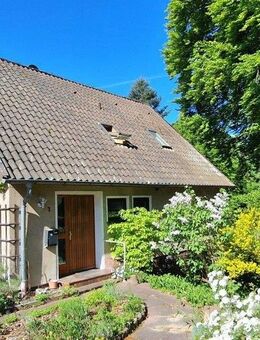 Blick auf den Cordinger Mühlteich: Einfamilienhaus mit Einliegerwohnung - Bomlitz