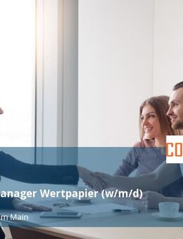 (Senior) Manager Wertpapier (w/m/d) - Frankfurt (Main)