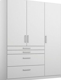 rauch Schrank-Set Kleiderschrank Schrank Garderobe Garderobenschrank Eckschrank HOMBURG, viel Stauraum, oberer Schubkasten mit Einteilung MADE IN GERMANY