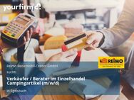 Verkäufer / Berater im Einzelhandel Campingartikel (m/w/d) - Egelsbach