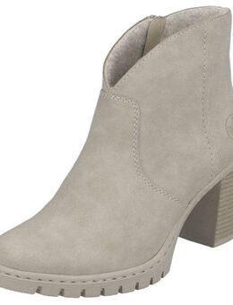 Rieker Ankleboots Stiefelette, Plateauboots, Blockabsatz, in eleganter Optik