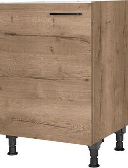 nobilia® Spülenschrank "Structura", Ausrichtung wählbar, vormontiert, in den Breiten 45 und 60 cm, mit höhenverstellbaren Sockelfüßen