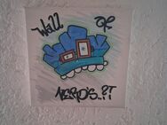 Graffiti Leinwand / canvas - Dahn Zentrum
