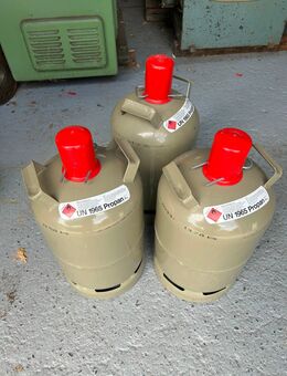 3 Stück Propan Eigentumsflaschen, Gasflaschen 11 kg leer - Krefeld