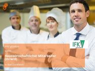 Hauswirtschaftlicher Mitarbeiter (m/w/d) - Bad Dürkheim
