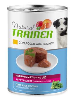 Natural Trainer Medium & Maxi Puppy & Junior - 400 g Huhn