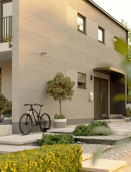 Haus mit Balkon und Terrassenüberdachung , Preis inkl. Grundstück, massiv - Korlingen