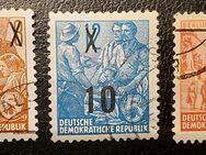 3 Briefmarken DDR, gestempelt, von 1954 - Leverkusen