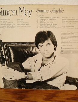 Simon May-Summer of my Life-Vinyl-LP,1978 - Linnich