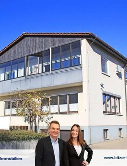 Geräumiges Wohn- und Geschäftshaus mit Hallenanbau - Bitz