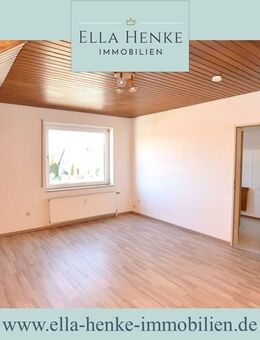 1 Zimmer mit Gemütlichkeitsfaktor: Dachgeschoss-Wohnung in Danndorf zu vermieten ... - Danndorf