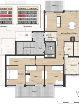 WE 7/8: 4 Zimmer im 2.OG - rechts - Berlin