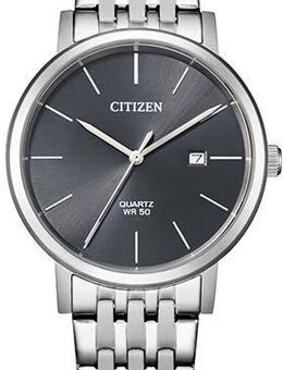 Citizen Quarzuhr BI5070-57H, Armbanduhr, Herrenuhr, Edelstahlarmband, Datum