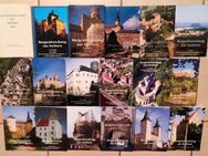Burgenforschung aus Sachsen, 18 Bücher - Dresden