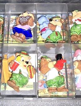 Komplett - Ü-Ei - Die Top Ten Teddies - Sammlerkiste - Alle Figuren - Mit 12 BPZ - Berlin Reinickendorf