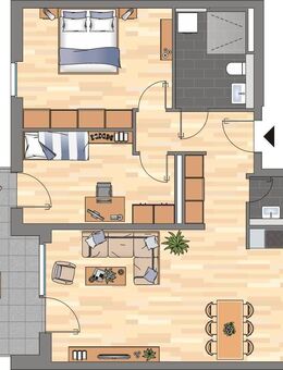 3-Zimmer-Wohnung in Bonn Endenich - Bonn