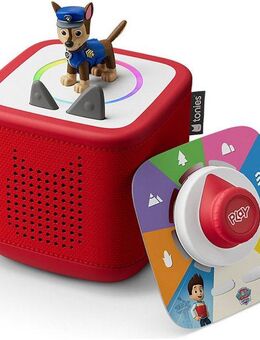 tonies Toniebox 2 Play Set Paw Patrol Chase Lautsprecher Stereo (Bluetooth, NFC, WLAN, Kindersicher ab 1)