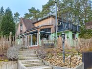 Ein Holzhaus zum wohlfühlen! Wohnen wie im Ferienhaus, direkt am Waldrand. - Buchholz (Nordheide)