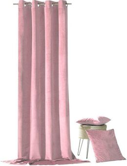 Weckbrodt Vorhang Valentin (1 St), Ösen, blickdicht, Sablé, Velour, Samt-Optik, blickdicht, Unifarben, Gardine, Store