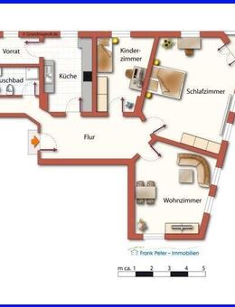 WOHNEN IN DER NÄHE ZUR CITY - Gepflegte 3-Zimmer Altbauwohnung - Bad Hersfeld