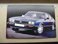 Metallschild / Blechschild – FORD CAPRI - Leverkusen