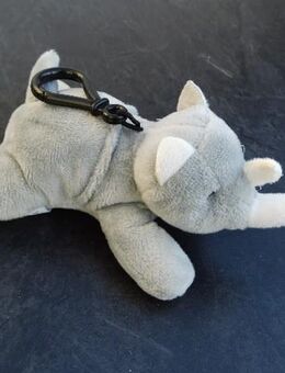 Plüsch Nashorn Schlüsselanhänger Family&Novotel Black Rhino Plush Keyring 3,- - Flensburg