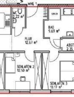 Energieeffiziente 4-Zimmer-Obergeschosswohnung mit Balkon - Rudersberg