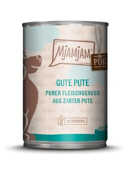 Sparpaket MjAMjAM purer Fleischgenuss 12 x 400 g - gute Pute pur