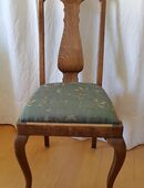 Holz Stuhl gepolsterte Sitzfläche stabil in 86565