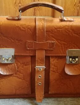 IKA Ledertasche / Aktentasche / Schultasche - Hagen (Stadt der FernUniversität) Boele