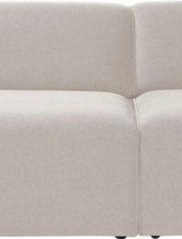 Home affaire 2-Sitzer Noord mit Kedernaht, Breite 227 cm, Cord, Struktur, Webstoff, mit Wellenunterfederung, Massivholzrahmen