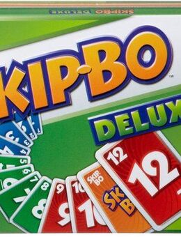 Mattel games Spiel Skip-Bo Deluxe Metallbox