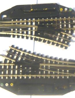 TRIX EXPRESS EL-Weichen re Neusilbergleis gute Qualität - Amberg Zentrum