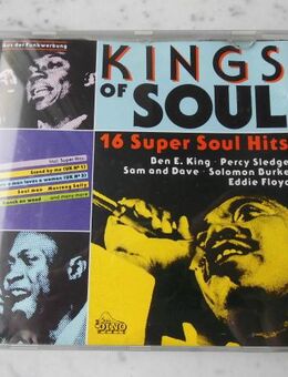 Kings Of Soul Ben E. King Sam&Dave Percy Sledge Solomon Burke Eddie Floyd 16 Super Soul Hits, CD 1393 , 5,- - Flensburg