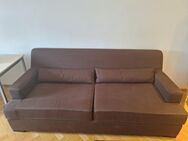 Ein Sofa in Schokobraun, 210×100 - München