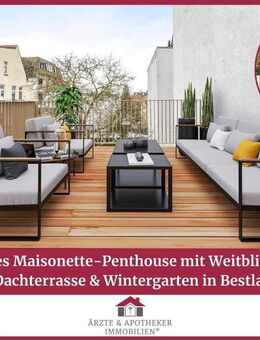 Exklusives Maisonette-Penthouse mit Weitblick inklusive Dachterrasse & Wintergarten in Bestlage! - Lübeck
