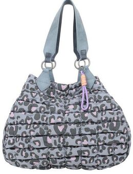 Fritzi aus Preußen Henkeltasche Leo Bubble Soft Anthra, mit tollem Griff und großen Füllvolumen