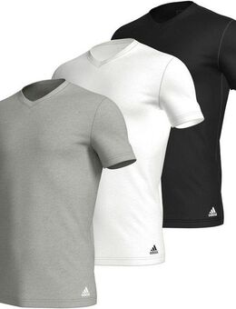 adidas Sportswear T-Shirt Active Flex Cotton (3er-Pack) Rundhalsausschnitt, Kurzarm, Regular Fit, Multipack