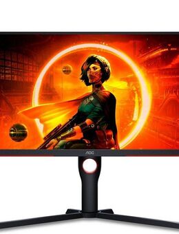 AOC 25G3ZM/BK Gaming-Monitor (62,2 cm/25 ", 1920 x 1080 px, Full HD, 0,5 ms Reaktionszeit, 240 Hz, VA LCD)