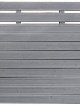 BM Massivholz Holzzaun, Fichte grau lasiert, LxH: 180x135 cm