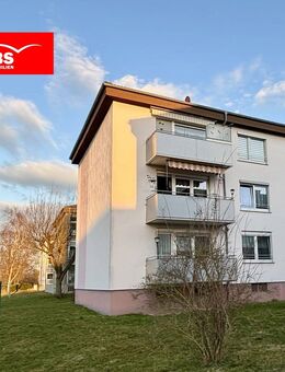 GEPFLEGTE, sehr ansprechend geschnittene 3-Zi-Whg mit Küche in guter Lage - BEZUGSFREI !! - Großkrotzenburg
