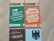 ZU VERSCHENKEN: alte Infohefte Rente Miet- u. Wohnrecht 1957ff - Fulda Zentrum