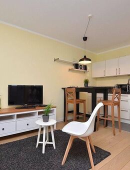 Modern möblierte 1-Zimmerwohnung in Güntersleben mit Wlan befristet v. 01.08.-15.10.2025 - Güntersleben