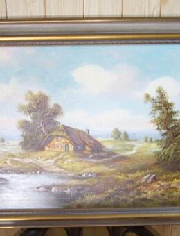 Landschaftsbild von A. Franke (100x50 bzw. 113xx63cm) - Krefeld
