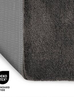 OTTO home Badematte Neele, Höhe 20 mm, rutschhemmend beschichtet, schnell trocknend, Polyester, rechteckig, Badteppich, getuftet, modern, Uni, antirutsch, flauschig, hochflor