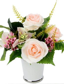 Kunstpflanze Rosen/Blüten, I.GE.A., Höhe 26 cm