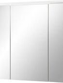 Schildmeyer Spiegelschrank Profil 16 made in Germany Breite 80 cm, 3-türig, LED-Beleuchtung, Schalter-/Steckdosenbox in 00000